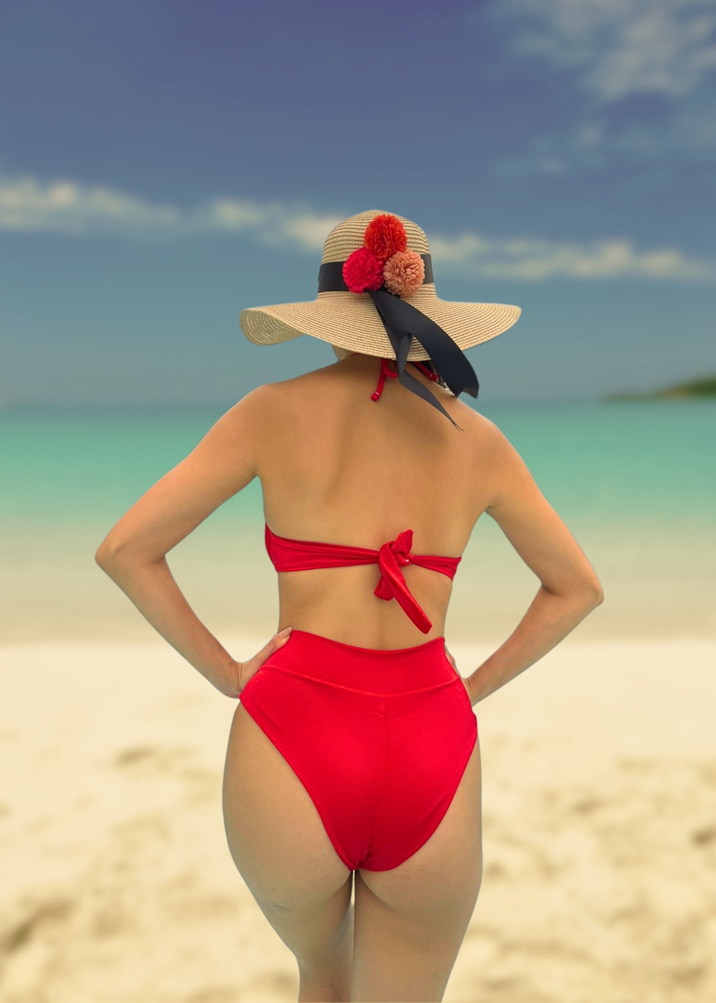 Bikini "Sirena" con Panty Alto