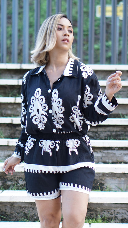 Blusa "Alba Black"