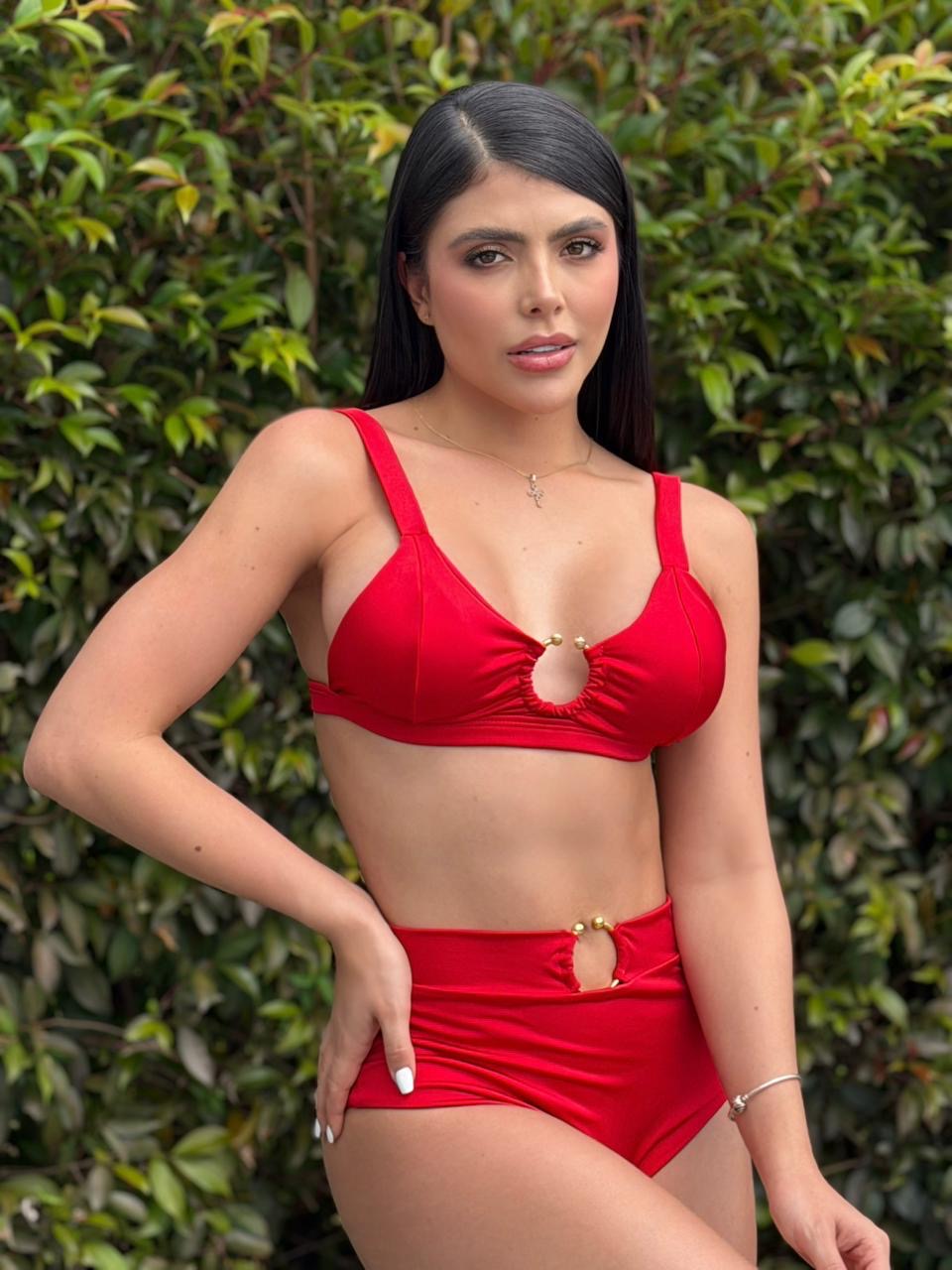 Bikini “Marbella” con Panty Alto