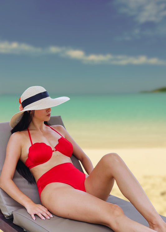 Bikini "Sirena" con Panty Alto