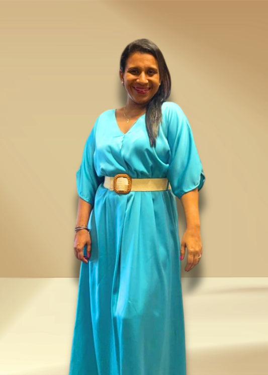 Vestido de Manga Media  "Jazmín"