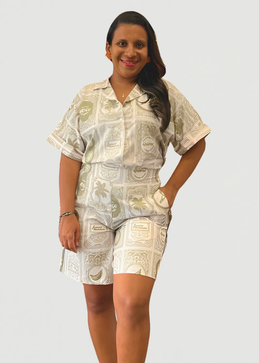 Set de Camisa y Short "Cartagena"