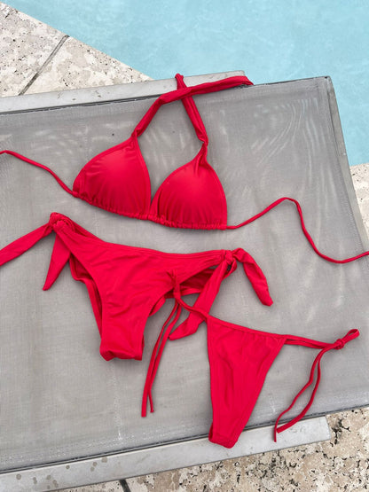 "Tropicalia" Triangle Bikini
